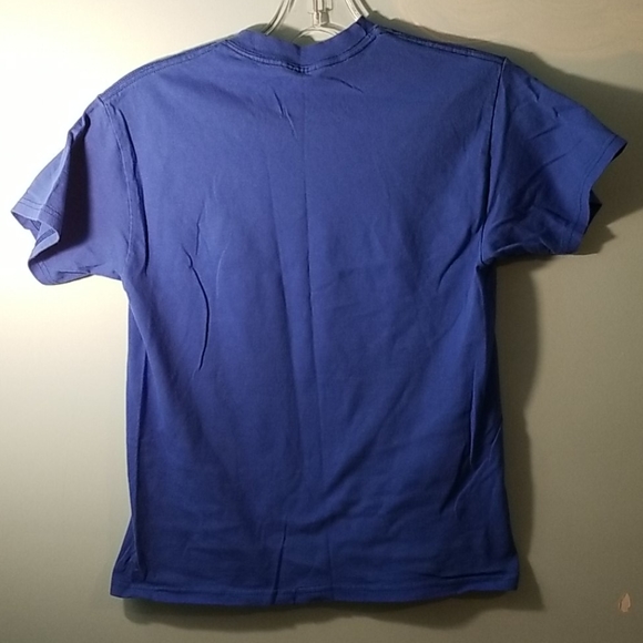 Hanes bootylicious blue strawberry shirt youth L - Picture 2 of 5